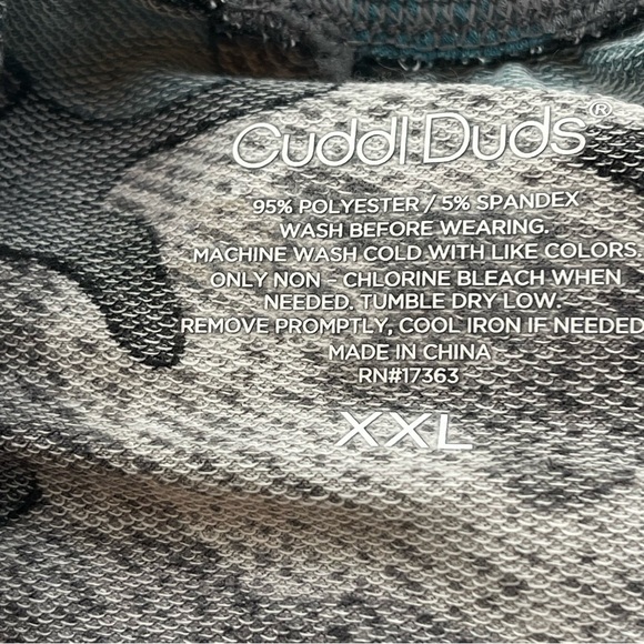 Cuddl Duds Men’s Size XXL 2 Pair French Terry Sleep Pajama Lounge Pants New - Picture 4 of 7